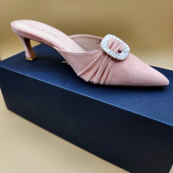 Pelle Moda Cheri Pointed Toe Mule (Women), 6, BLUSH - Picture 7 of 10